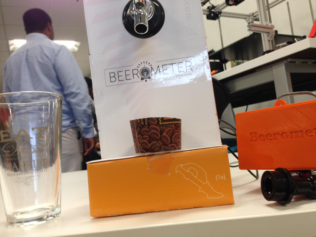 RIoTonSocial's tweet photo. Awaiting the BeerOmeter pitch at IoT Hackathon. #ncriothack http://t.co/Wsumee20zQ
