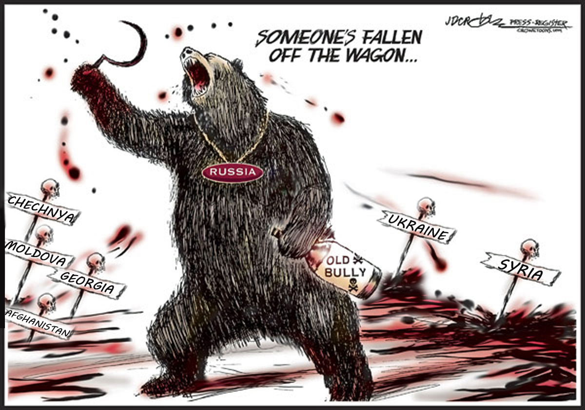 Julia Davis on Twitter: "Who's next? #Russia #RussiaLies #Syria #Ukraine # Georgia #Moldova http://t.co/8zQqMlqdkL" / Twitter