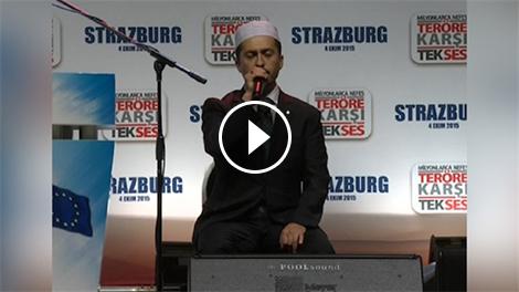 Cumhurbaşkanı Erdoğan'ın Fransa'da katılım programda Kur'an-ı Kerim tilaveti -VİDEO- yenisafak.com/video-galeri/g…