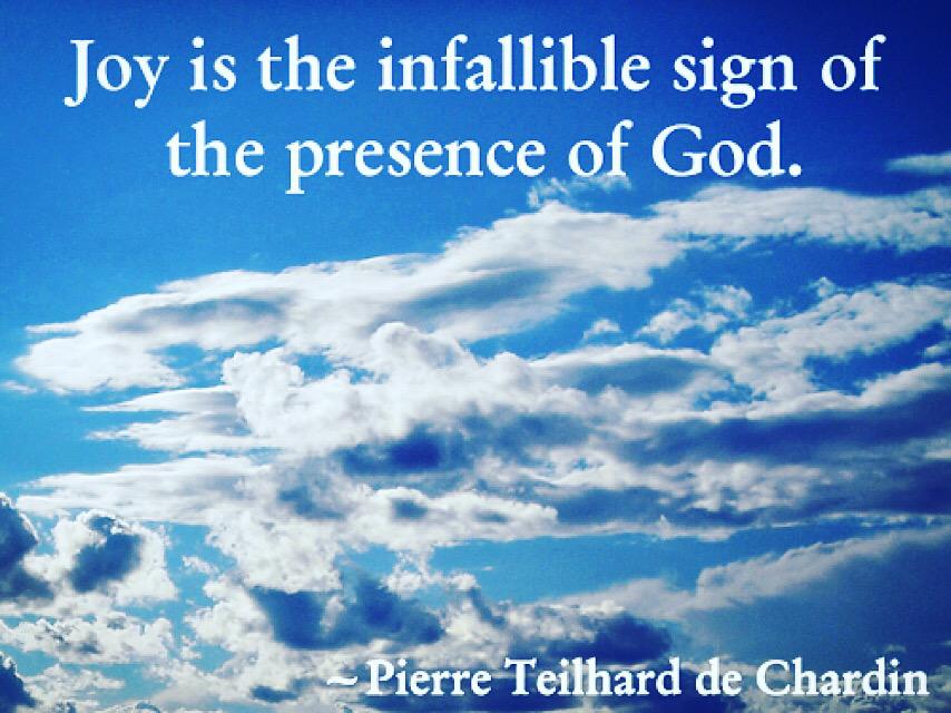 M_T_M_Tete's tweet image. "Joy is the most infallible sign of the presence of God" #joy #godisgreat #signsofGod ❤️🙏🏻❤️