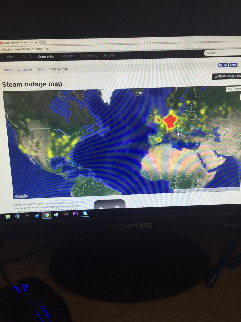VasiliosHalkias's tweet image. That moment when half the steam servers in the world have crashed #imsofucked #cantplayshit