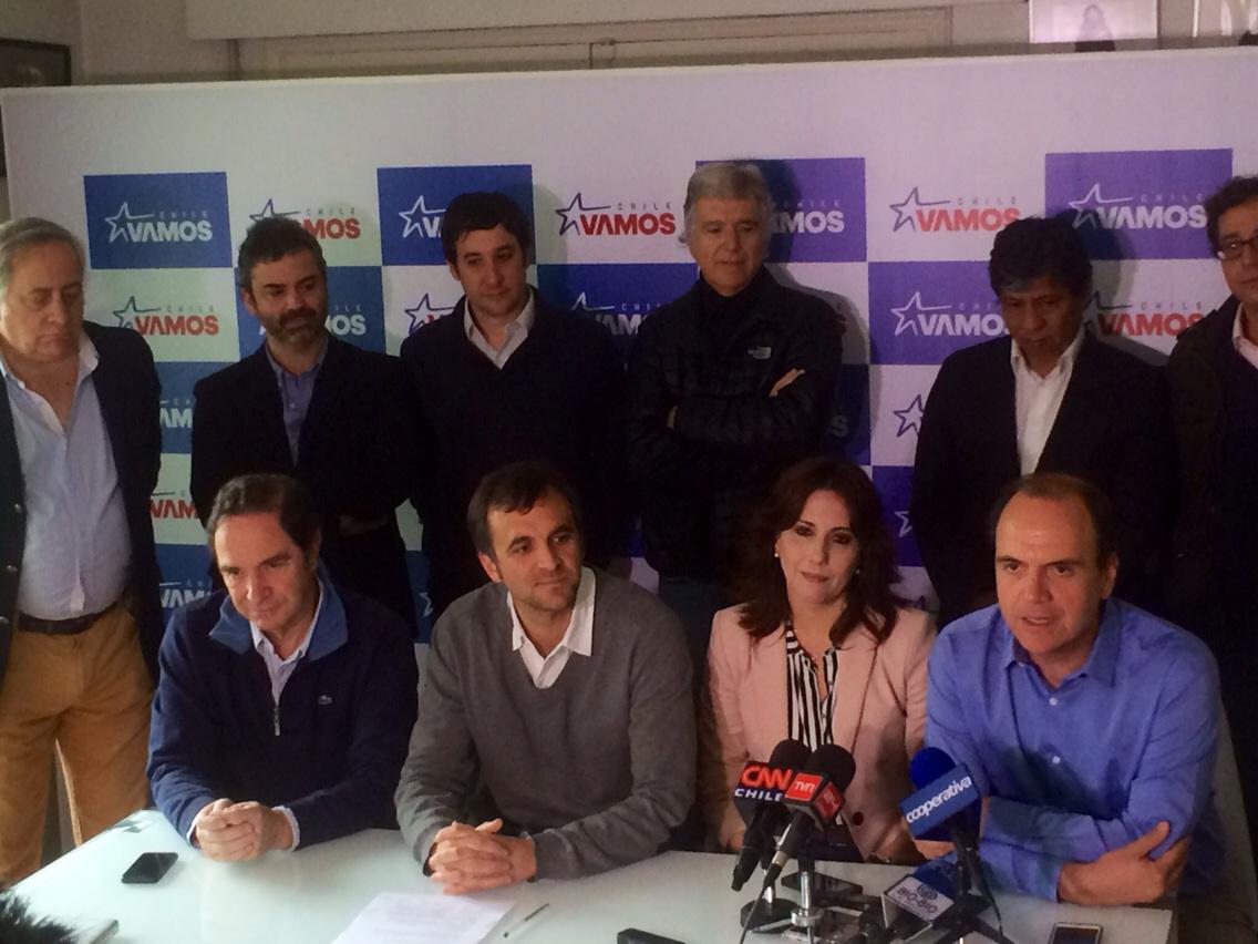 NOTICIA: #ChileVamos: El nuevo nombre del Bloque Opositor. rn.cl/chile-vamos-el…