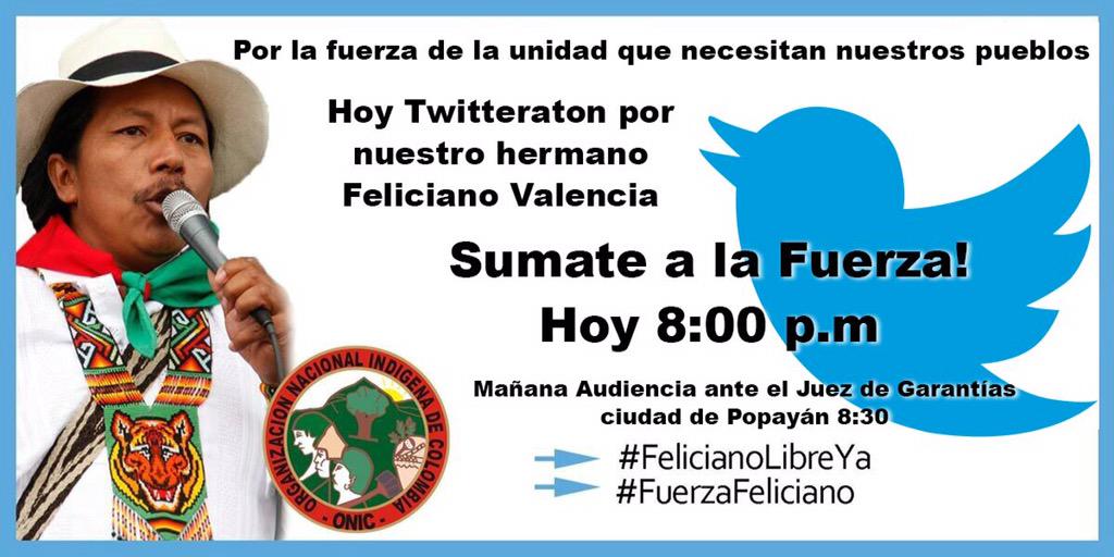 #FelicianoLibreYa Mañana la audiencia deberá determinar su Libertad! Detención injusta e ilegal.Todo respaldo popular