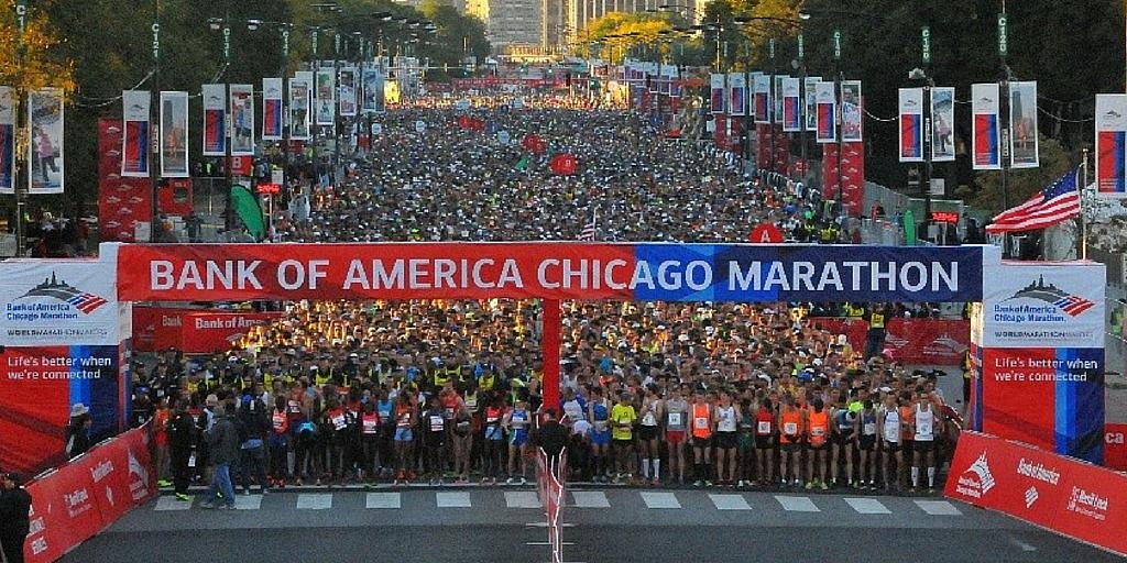 ChiMarathon's tweet photo. One week until you're on this start line at the #ChiMarathon! http://t.co/MTZkMBqyvm