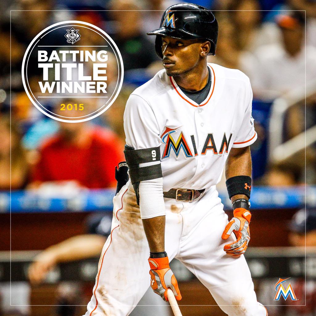 Your 2015 National League Batting Champ! Congratulations, Dee!