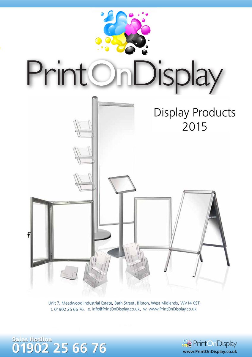 PrintonDisplay's tweet image. Check Our new Front Cover. Request a copy. #screenprint #digitalprint #manufacturing #fabrication #bespoke #acrylic