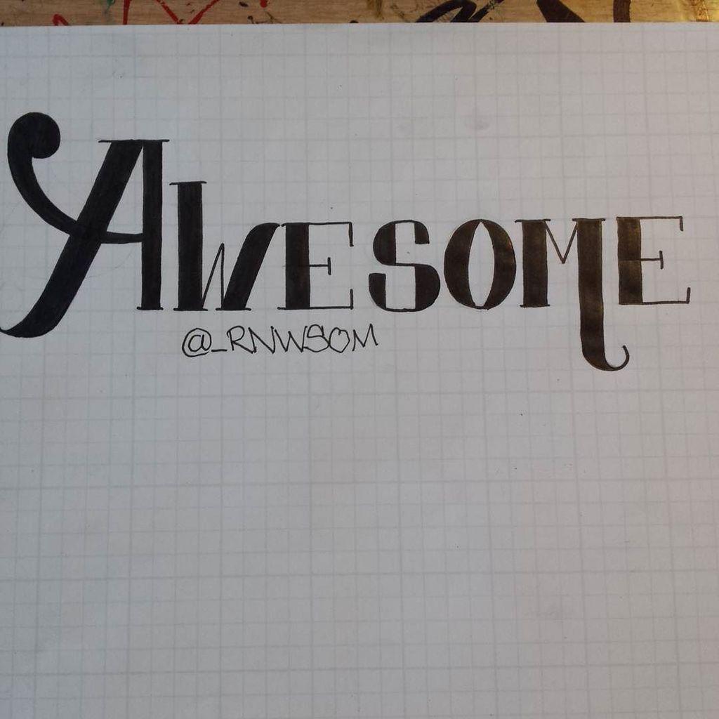 Druthersco's tweet image. By _rnwsom Yahhhh #script #scripthead #scriptgang #letters #lettering #letterhead #lettergang #type #typography #ty…