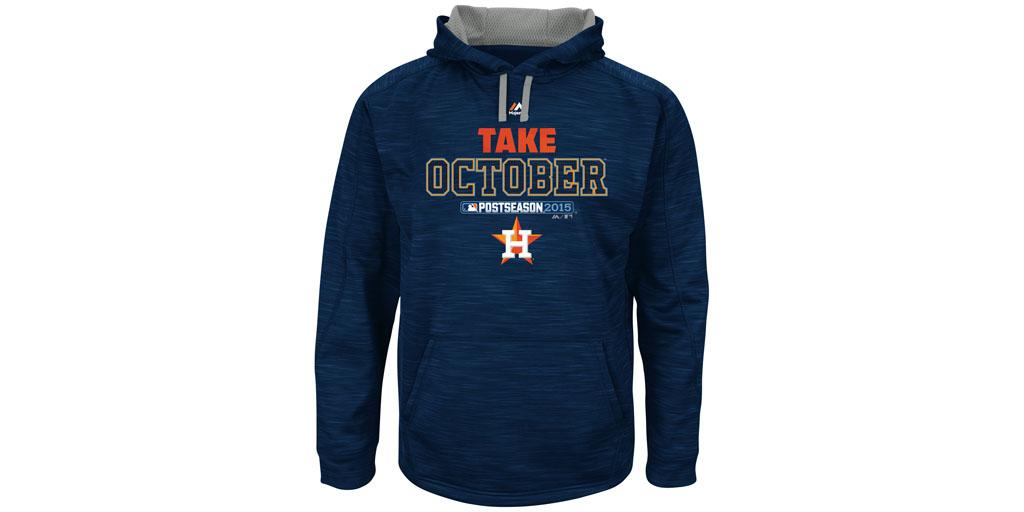 MLBNetwork's tweet photo. The @Astros are going to the #Postseason! RT for a shot at a Majestic hoodie or get yours at http://t.co/3mM9ysAhLX http://t.co/s8BW8BzBP2