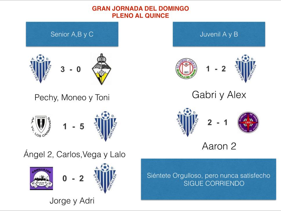 SportingDeHorta's tweet photo. Gran Jornada la del Domingo, dentro y fuera en Césped o Tierra en campo grande y campo pequeño
Ya está bien 
RESPECT http://t.co/TdzyYKqFC3