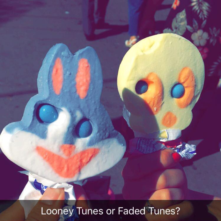 HYDRAULICS on Twitter "The Looney Tunes ice cream bars with gumball