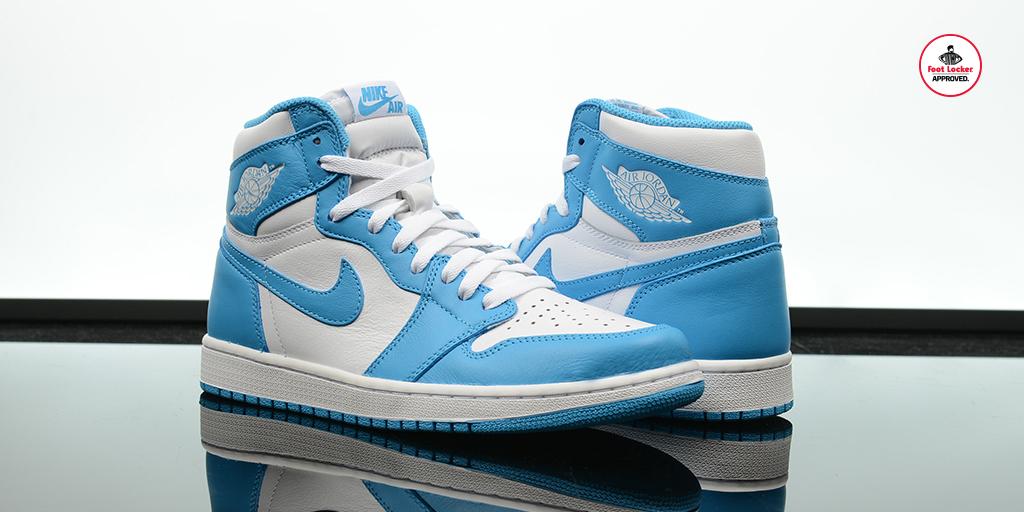 foot locker air jordan 1 blue