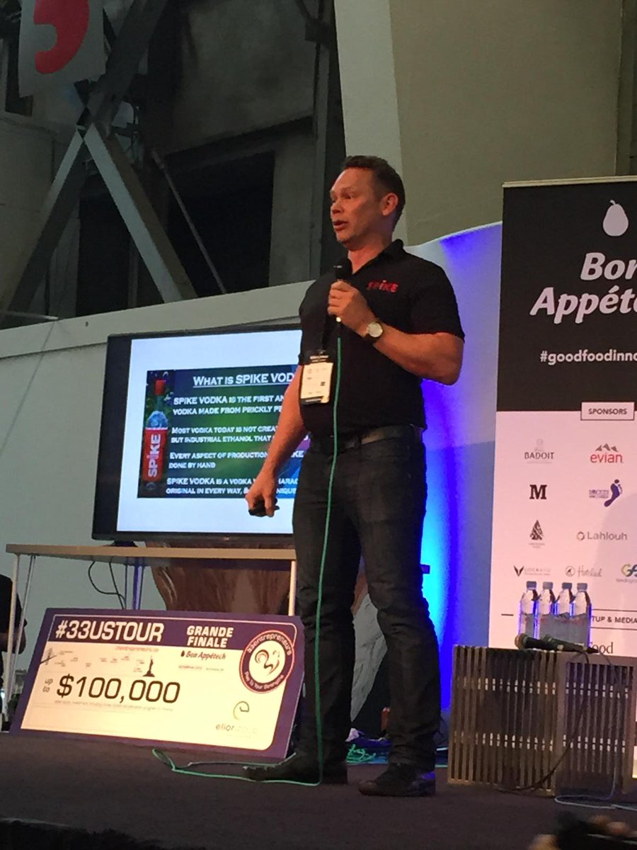 Spike vodka from cactus #spikevodka <a href="/Bonappetech/">Bon Appétech</a> #goodfoodinnovation #dontmesswithtexas