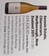SeresinEstate's tweet photo. Lovely review for our 2011 Chiaroscuro from Stephen Spurrier in @Decanter ... #cofermented #biodynamic #organic http://t.co/qZuG8rirMd