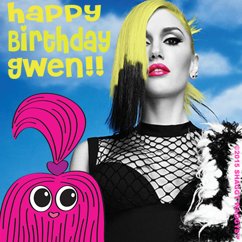   THE icon of coolness AND style - Happy Birthday Gwen Stefani  