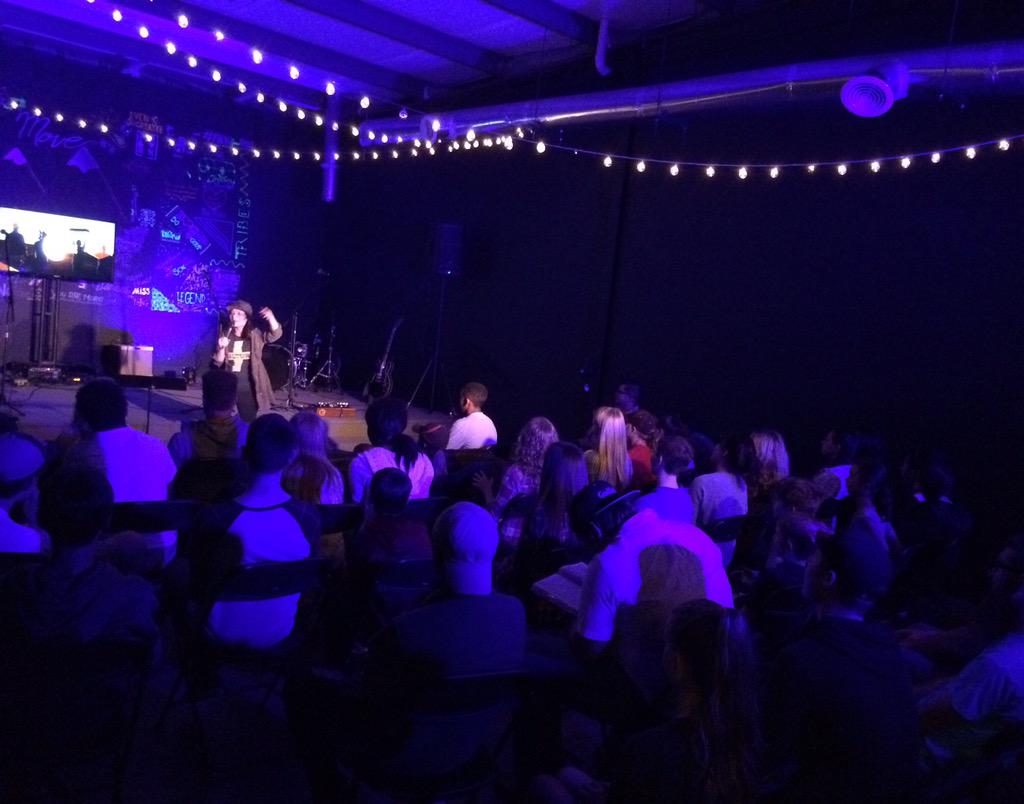 ATLCrossCulture's tweet photo. Tonight was awesome! Love our Cross Culture fam...packed house! #wearefree #cclife #tribes http://t.co/4SLRjFvJHj