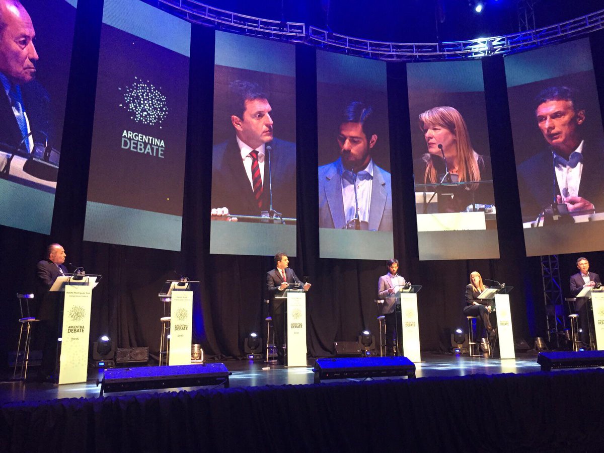 Acá escuché muchas ideas valiosas y me gustaría profundizarlas a partir del 10 de diciembre. #ArgentinaDebate