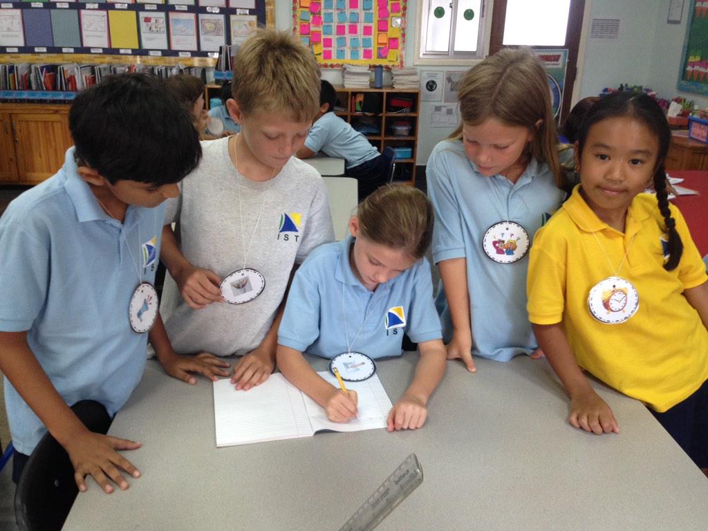MrsMichelleIST's tweet photo. Trying out our new collaborative group roles. http://t.co/5C71QiiPqA