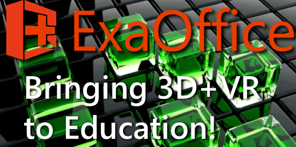 Bringing 3D and VR to #education - with all the huge benefits that it brings.  Use your existing teaching materials!