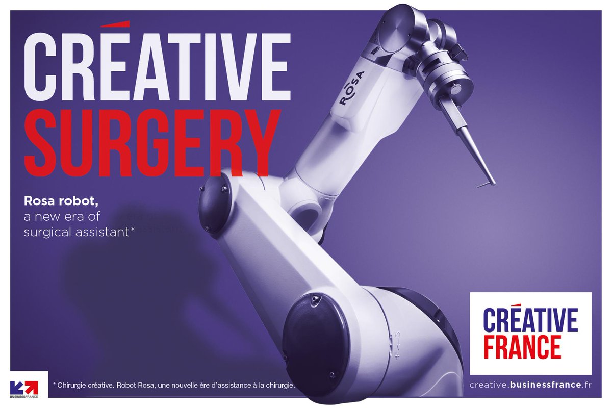 HavasParis's tweet photo. Créative Surgery : Rosa de @MedtechSurgical égérie de la campagne #creativefrance @businessfrance #HavasParis http://t.co/c6ZxGWjI3s