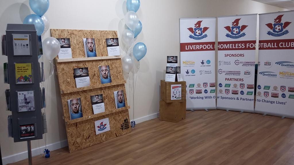 StrandByMeShop's tweet photo. @LivHomelessFC are in the shop until Friday this week promoting their work in the community! http://t.co/Z92ytNvv12