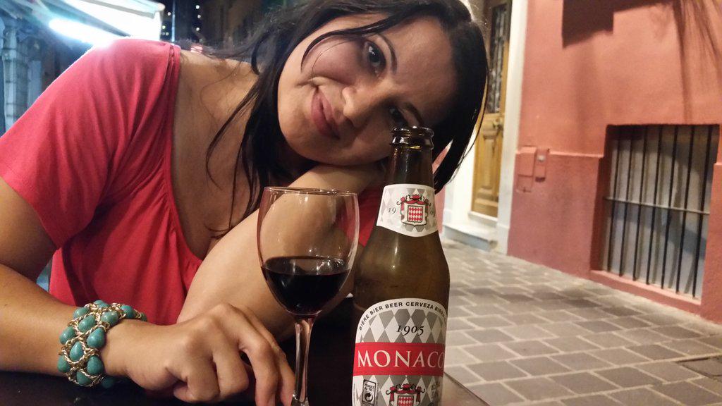 PerkowskiRick's tweet photo. Enjoying a glass of wine and local brew in old town near the palace. #pcmonaco http://t.co/RLGgNyDHrQ