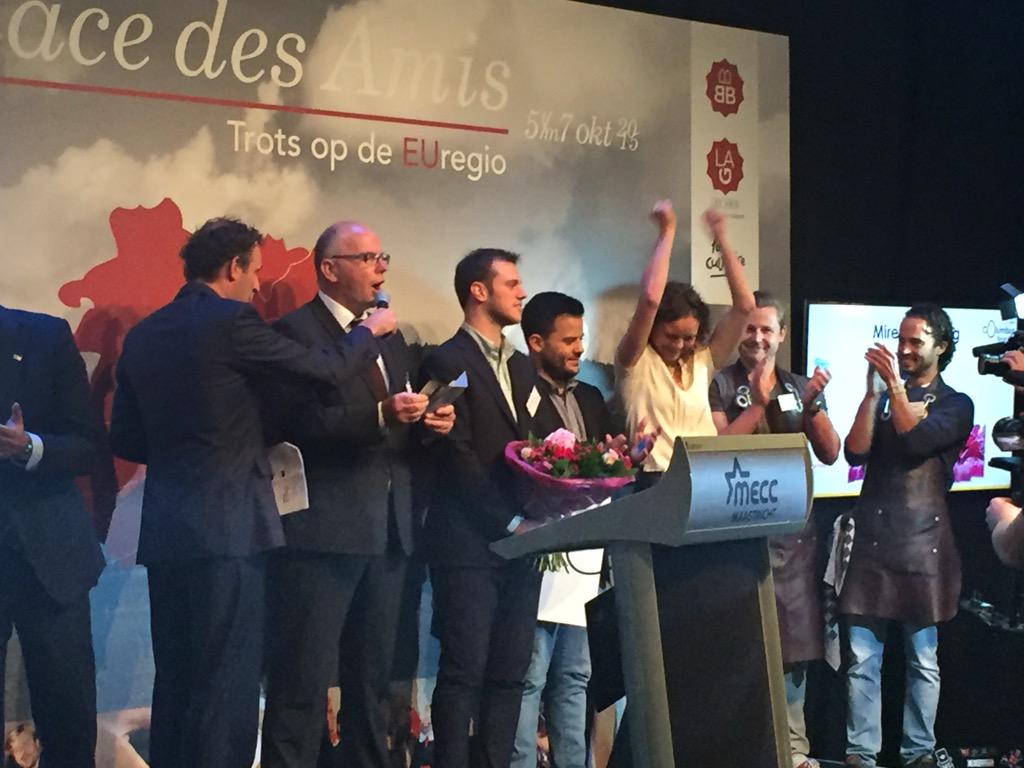Vinoos winnaar Columbus Trophy 2015!! Gefeliciteerd Mareille!