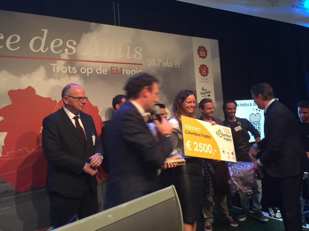 De winnaar van de  <a href="/ColumbusTrophy/">Columbus Trophy</a> <a href="/bbbmaastricht/">bbbmaastricht</a> 2015 is Mireille Reuling #Vinoos #zLimburg