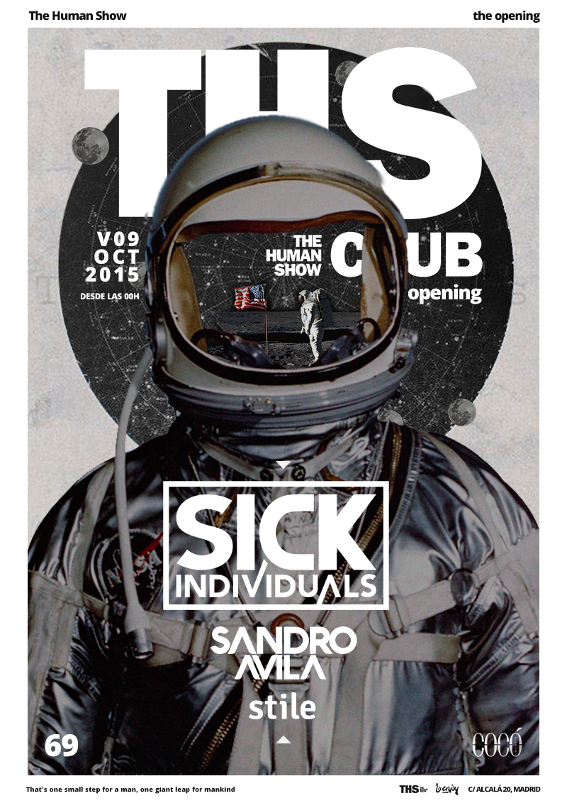 ZoologicoCLUB_'s tweet photo. Gran Opening @thsclubmadrid 
Viernes 9 Octubre
SICK INDIVIDUALS // SANDRO AVILA // STILE​
Sala Cocó – C/ Alcalá 20. http://t.co/NjuTOF00K2