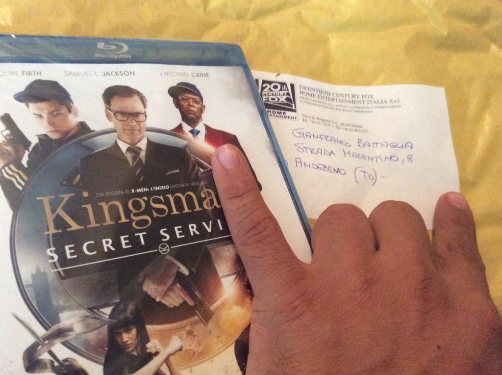 Grazie <a href="/BestMovieItalia/">Best Movie</a>  per lo splendido Blue Ray!  #recetweet