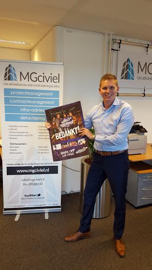SRInnovation's tweet photo. Het eerste ticket is verkocht en de eerste € 3,500 zijn opgehaald. Super @MGciviel! https://t.co/dsPJBZotiK #SR15 http://t.co/3OBBdWoeGM