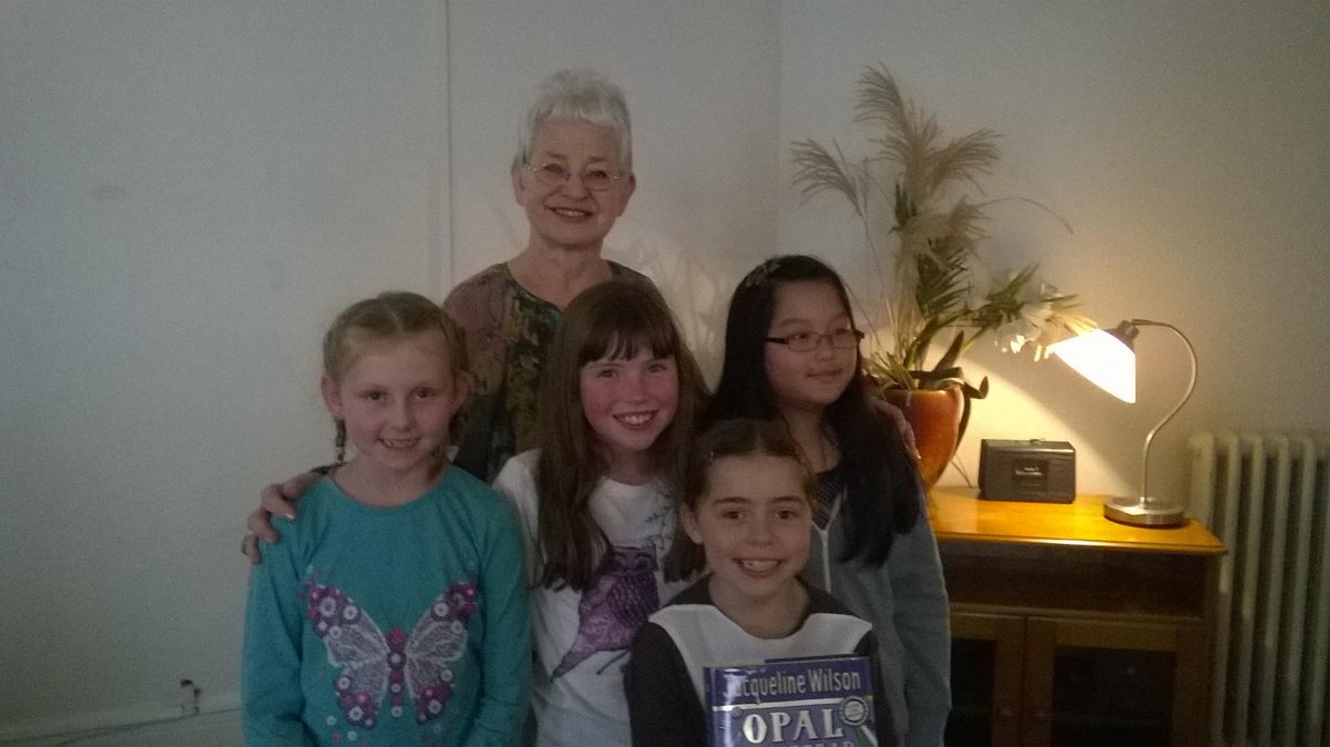 readingagency's tweet photo. Chatterbooks children meeting @JWilsonFans at the Bath Children’s Literature Festival on Sat! #cbxweek http://t.co/PkARGXiYda