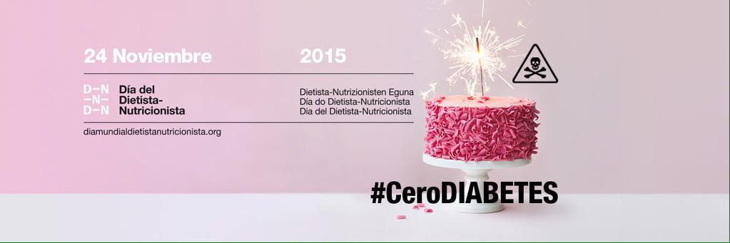 El 24 nov todos invitados a celebrar #DMDN2015 con lema #CeroDIABETES. <a href="/FEDE_Diabetes/">Federación Española de Diabetes (FEDE)</a> @CGDNE