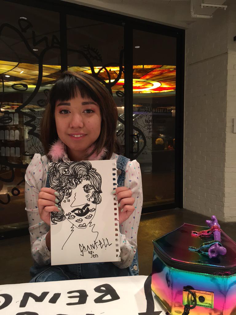 shantell_martin's tweet photo. Drawing Me Drawing You #areyouyou #p3studio http://t.co/23C1UiNLwv
