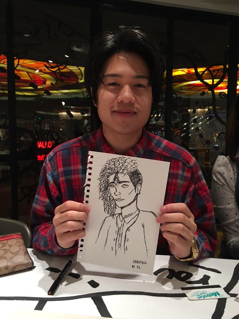 shantell_martin's tweet photo. Drawing Me Drawing You #areyouyou #p3studio http://t.co/23C1UiNLwv