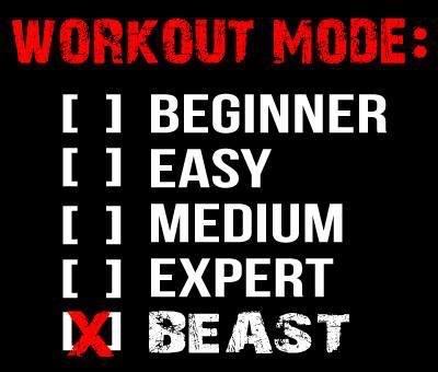 LetsMakeGains's tweet photo. Beast Mode Activated #LetsMakeGains http://t.co/cQ9LIaZSYb