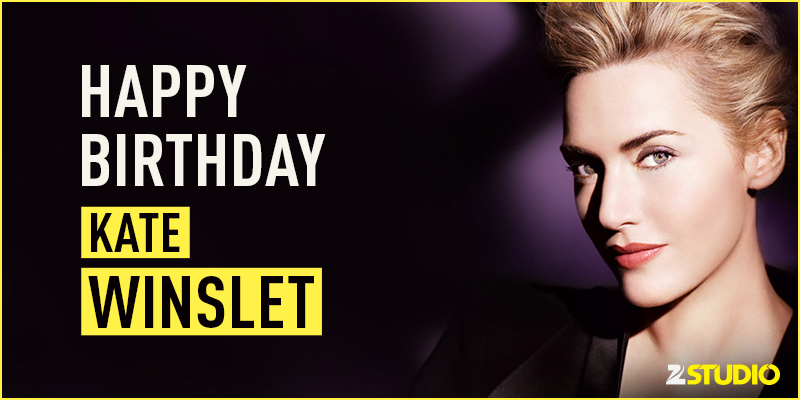 We wish the elegant and beautiful Kate Winslet a very Happy Birthday! Send in your wishes now! 