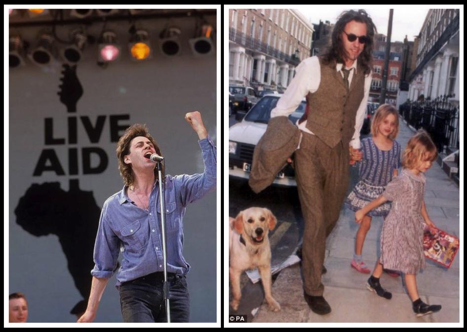 Hoy es el cumpleaños del músico irlandés Bob Geldof: activista y perruno. Happy Birthday Bob!   
