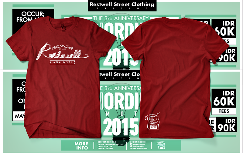 RSTWL_CLOTH's tweet photo. Signature | Ready Stock Size XL IDR 65K http://t.co/b6deYDYO91