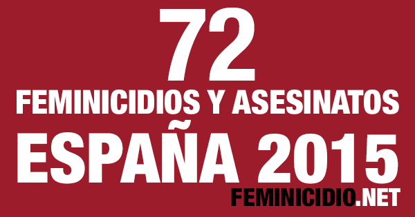 feminicidio's tweet photo. Con la muerte d la mujer q estaba en coma,registrados 72 feminicidios y asesinatos en #España http://t.co/b4EdFSBmm0 http://t.co/CdoDBWUu7s