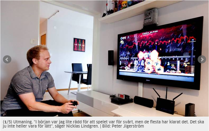 MicrosoftSE's tweet photo. Inspireras av Nicklas som utvecklar spel med hjälp av Paint: http://t.co/yDEMr8Vdoo http://t.co/xcKBcczbjT