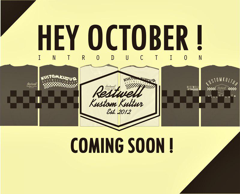 RSTWL_CLOTH's tweet photo. Hey Againster
Hey Kustom People
Hey October http://t.co/SESGj62GZO