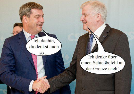 derspiegel's tweet photo. Söder stellt Grundrecht auf #Asyl in Frage, #Seehofer korrigiert via @SPIEGEL_SPAM http://t.co/KZKkXnX3SH