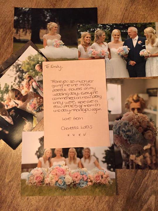 Emily_BlossEm's tweet photo. Fantastic way to begin the week.. beautiful photos &amp; a lovely thank you from Mrs Lucas 💗
Thank you Charlotte was an… http://t.co/CPVKFrBvAT