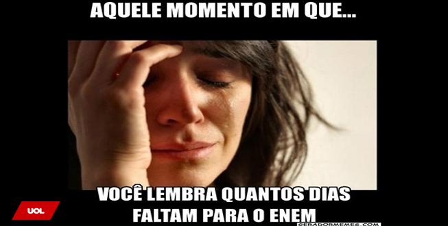 ecoa_uol's tweet photo. #AqueleMomentoQue ... eu lembro que o Enem está chegando =o #Enem2015 http://t.co/L8l4aaRAPS http://t.co/Fp4PNTnaxX