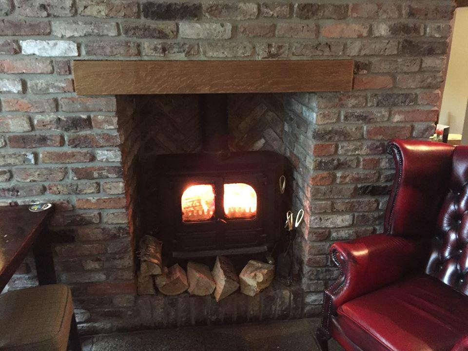 Keep warm! #Pub fires being lit all over #Otley Todays are <a href="/RoebuckPub/">The Roebuck</a> So go up and have a Pie and Pint by the fire.