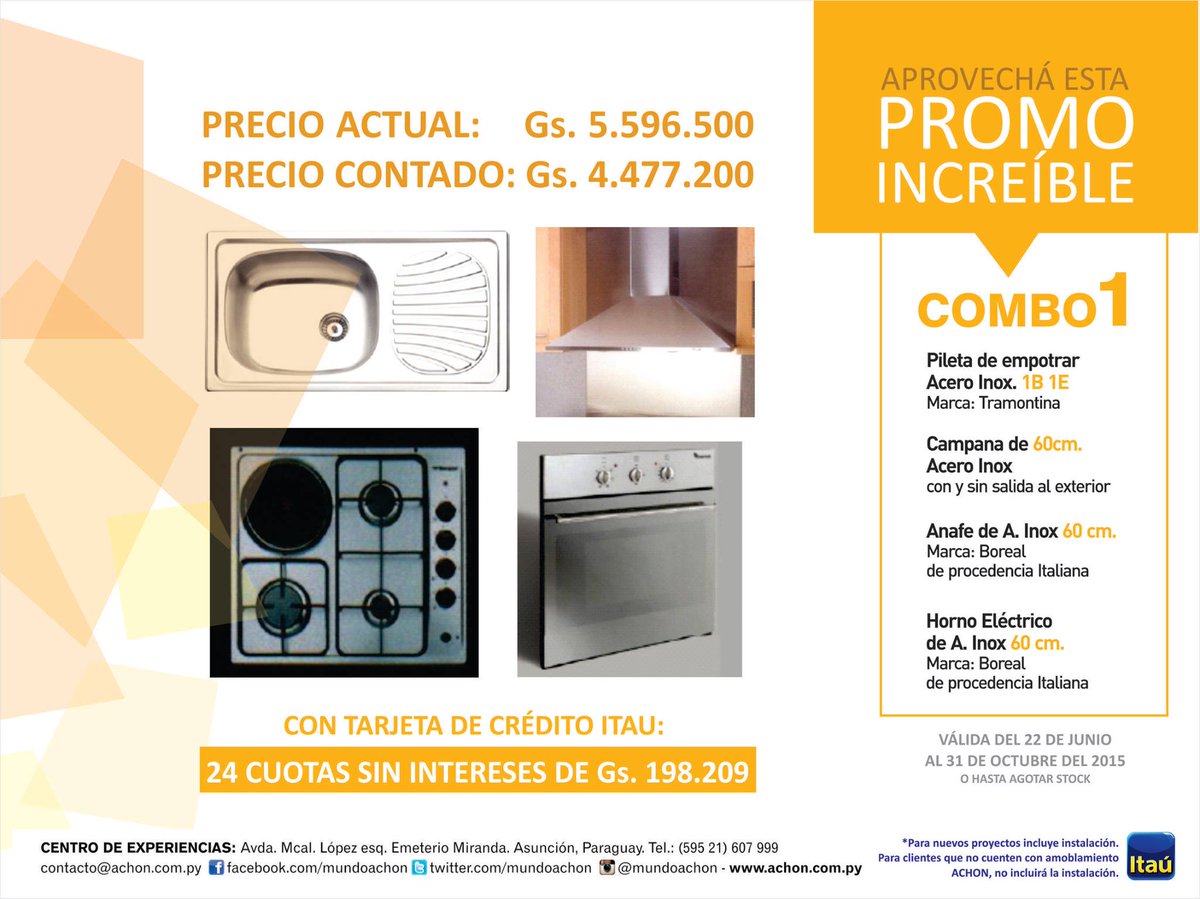 MundoAchon's tweet photo. ¡El combo perfecto! ¡Tenés tiempo hasta el 31 de octubre para decidir cuál es tu mejor combo!
#Calidad #ACHON http://t.co/jNW4t8gROl
