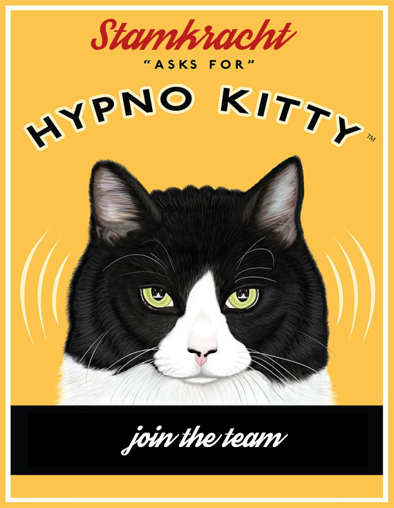 Stamkracht's tweet photo. Hypno cat looking for new friend to save planet together! Join our team! http://t.co/vXyP0Bj1wt #python  #backend http://t.co/ucXlrvE2G2