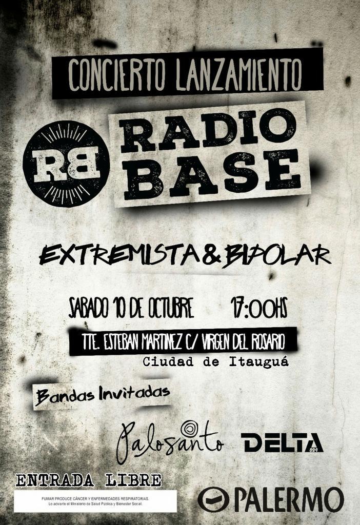 RadioBasePY's tweet photo. Este sábado los esperamos en la vía pública de nuestra querida #itaugua entrada libre! @Palermo_py @animalesderadio http://t.co/686H2GBgIi