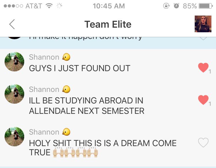 KODfish_'s tweet photo. When your best friends are supportive of your study abroad pursuits @shannoneverly http://t.co/vTUFOGRqfg