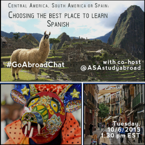 GoAbroad's tweet photo. MT @ASAstudyabroad: Excited to partner w/ @Goabroad for tomorrow's #GoAbroadChat #ASAstudyabroad #studyabroadexperts http://t.co/bVWrs9K4uX